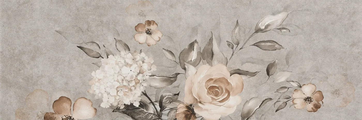 0300X0900 Area-Gri Corsage 2 Dekor Mat