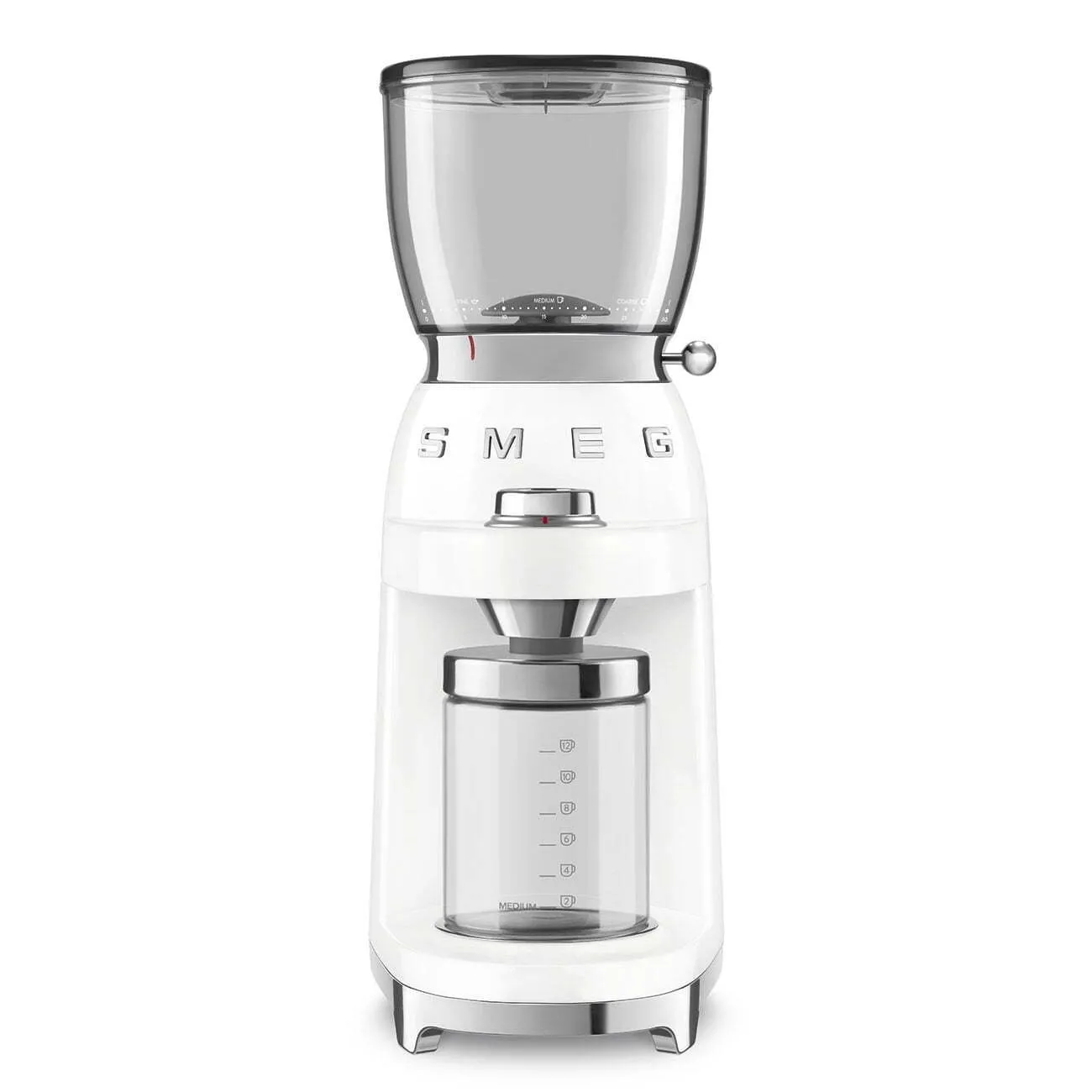 Smeg CGF01WHEU Kahve Öğütücü Beyaz