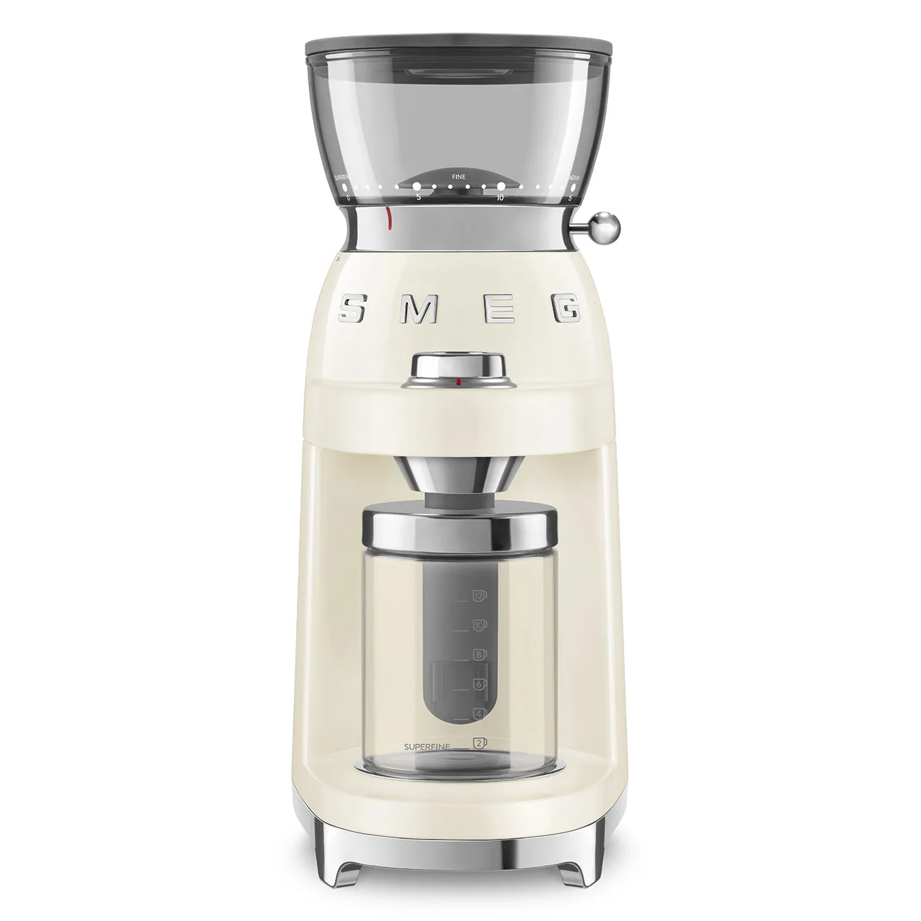 Smeg CGF03CREU Kahve Öğütücü Krem