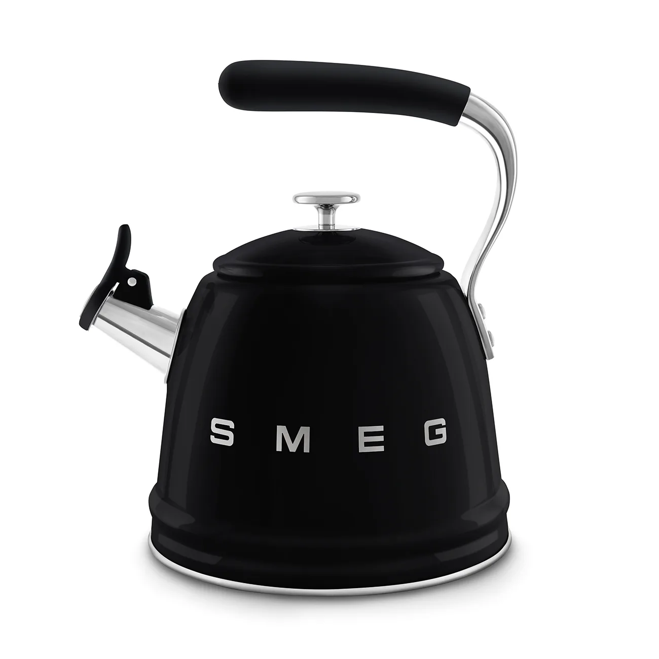  Smeg CKLW2001BL Düdüklü Whistling Retro Su Isıtıcı (ocak üstü) Siyah