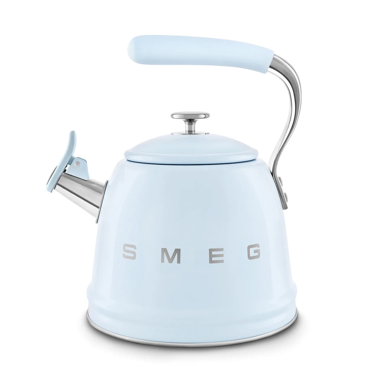 Smeg CKLW2001PB Düdüklü Whistling Retro Su Isıtıcı (ocak üstü) Pastel Mavi
