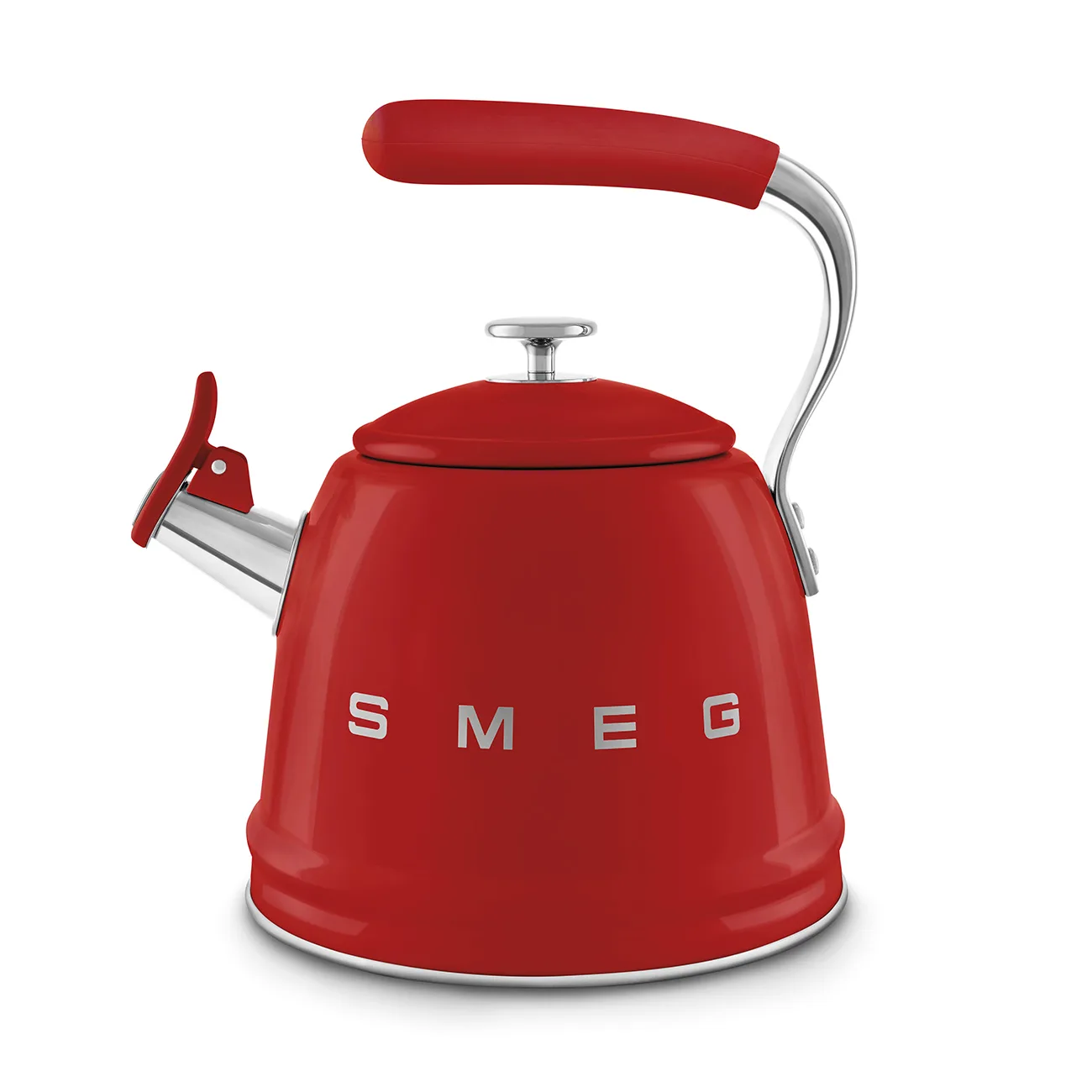 Smeg CKLW2001RD Düdüklü Whistling Retro Su Isıtıcı (ocak üstü) Kırmızı