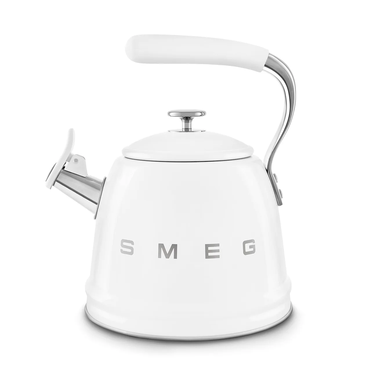 Smeg CKLW2001WH Düdüklü Whistling Retro Su Isıtıcı (ocak üstü) Beyaz