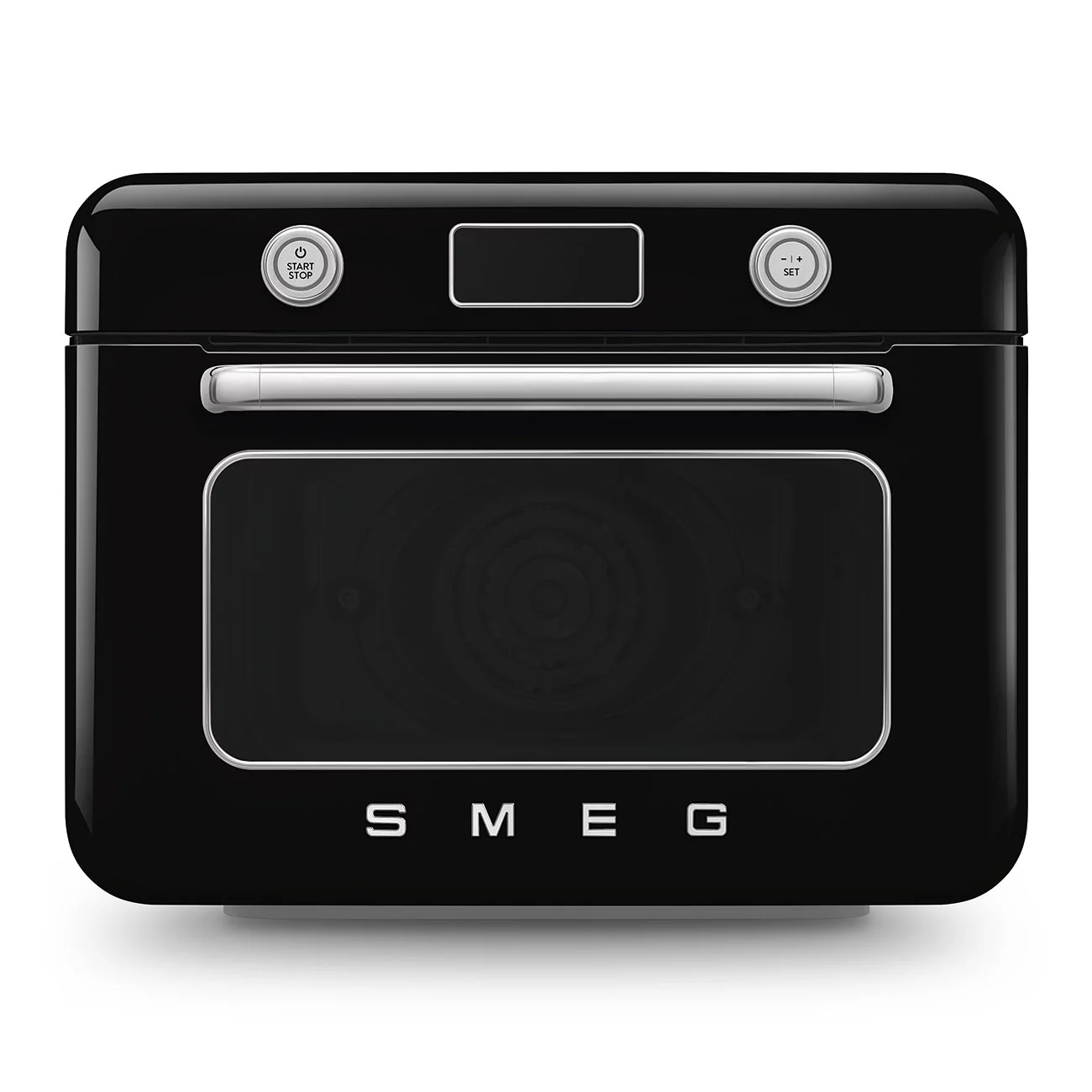 Smeg COF01BLEU Retro Solo Kombi Buharlı Fırın Siyah