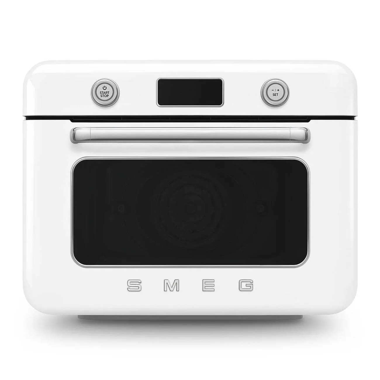 Smeg COF01WHEU Retro Solo Kombi Buharlı Fırın Beyaz