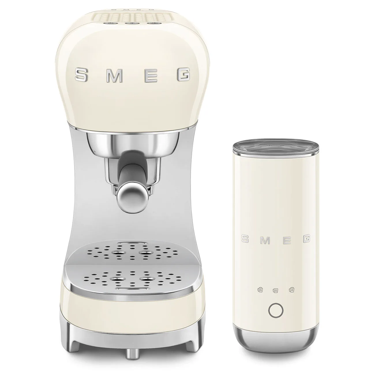 Smeg ECF12CREU Espresso Makinesi Krem + Süt Köpürtme