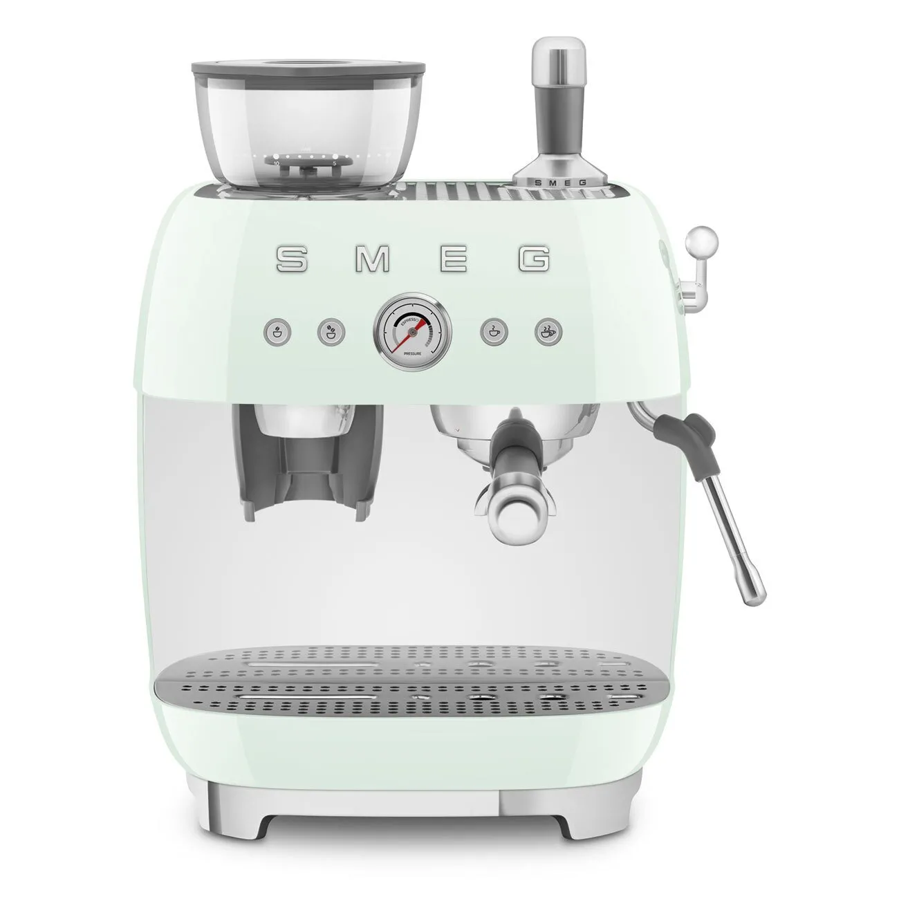 Smeg EGF03PGEU Öğütücülü Espresso Makinesi Pastel Yeşil