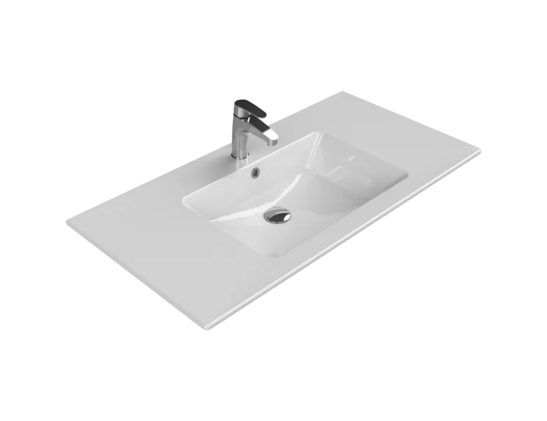 Etajerli Lavabo, İbiza, 101x51 cm