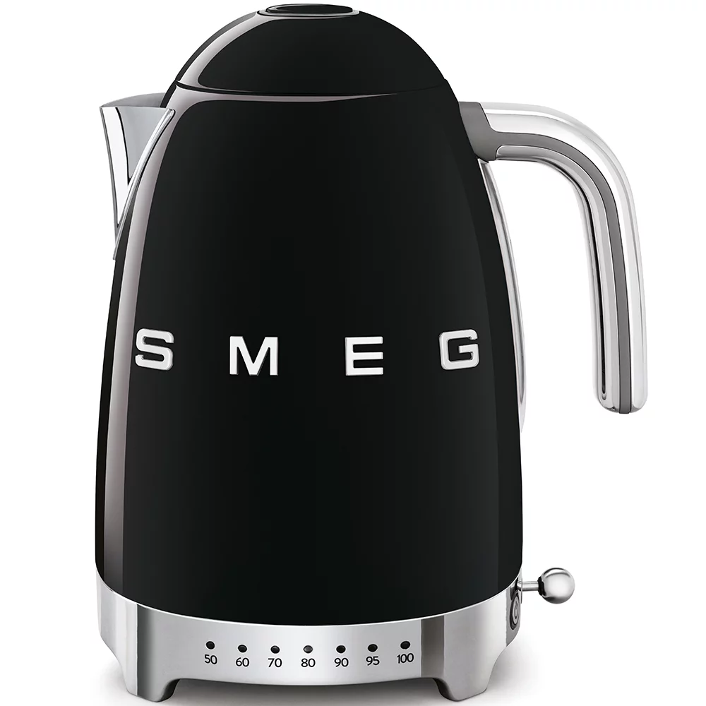  Smeg KLF04BLEU Isı Ayarlı Su Isıtıcı/Kettle Siyah