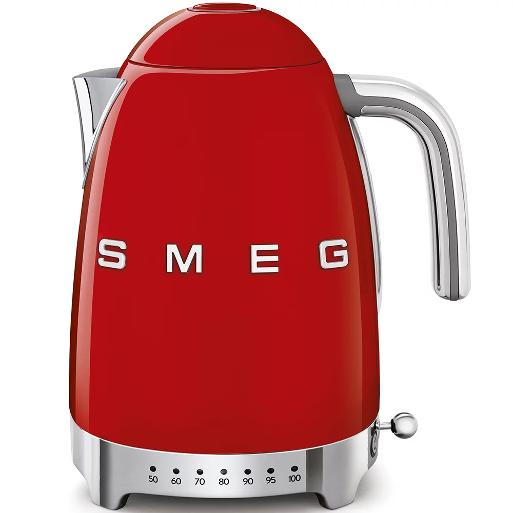 Smeg KLF04RDEU Isı Ayarlı Su Isıtıcı/Kettle Kırmızı