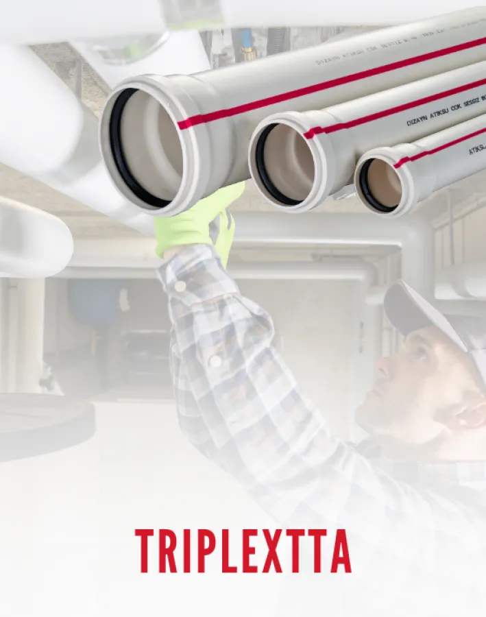 TRİPLEX ATIK SU BORU