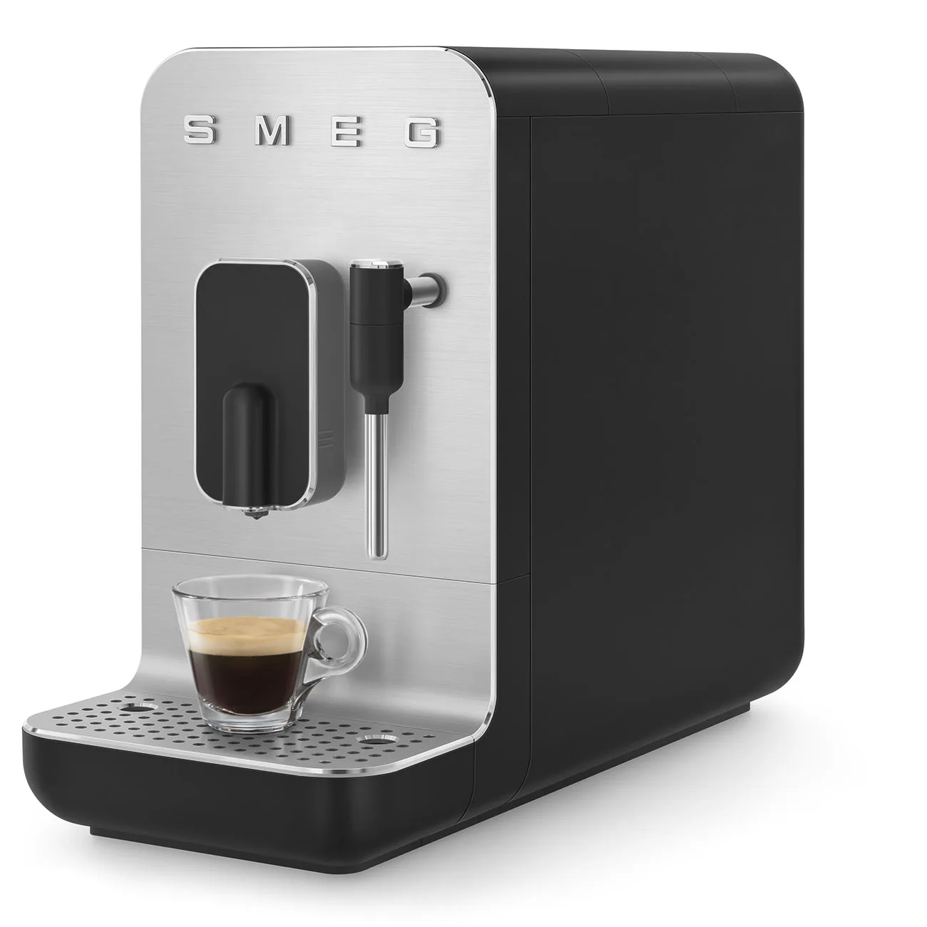 Smeg BCC12BLMEU Espresso Kahve Makinesi Buhar Çubuklu Mat Siyah
