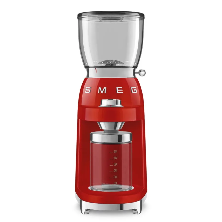 Smeg CGF11RDEU Kahve Öğütücü Kırmızı