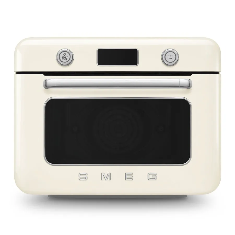 Smeg COF01CREU Retro Solo Kombi Buharlı Fırın Krem