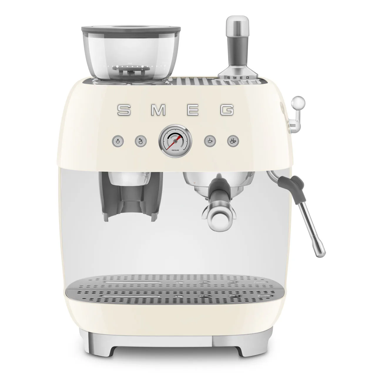  Smeg EGF03CREU Öğütücülü Espresso Makinesi Krem