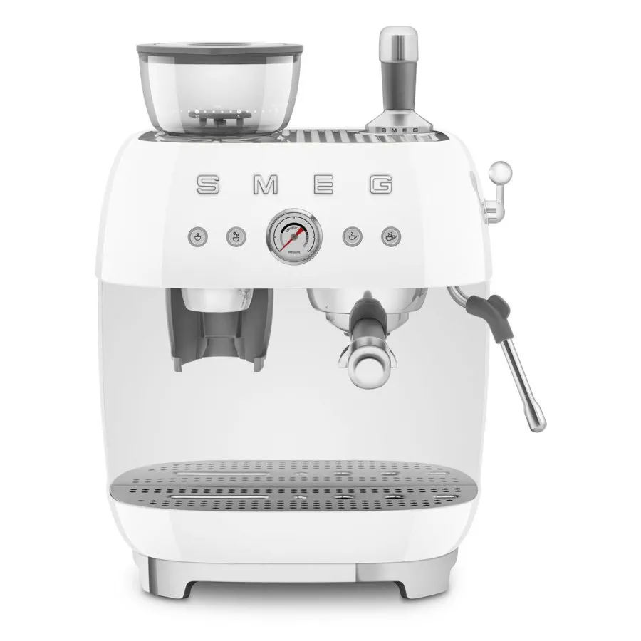   Smeg EGF03WHEU Öğütücülü Espresso Makinesi Beyaz
