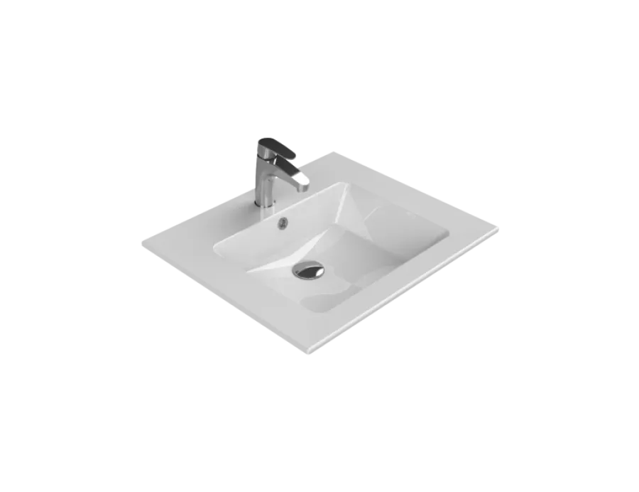 Etajerli Lavabo, İbiza, 61x51 cm