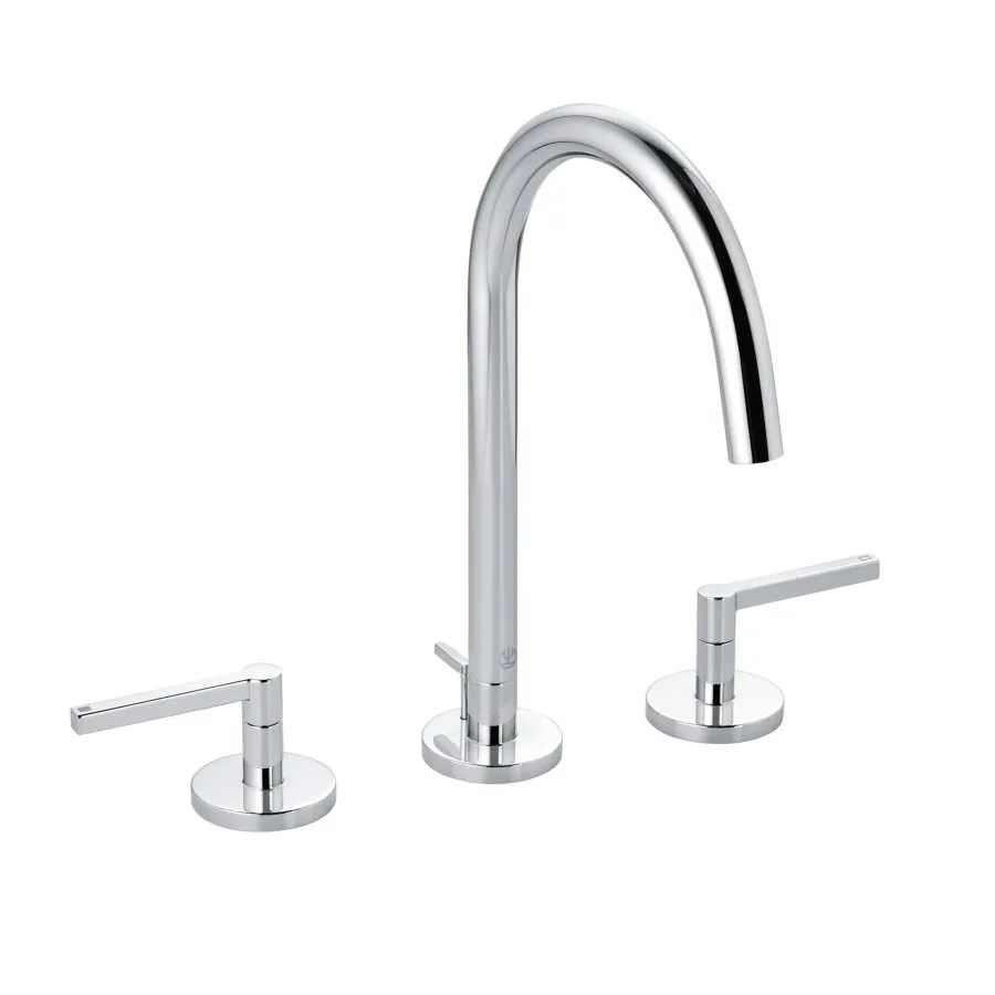 Puristic üç delikli lavabo bataryası DN 15