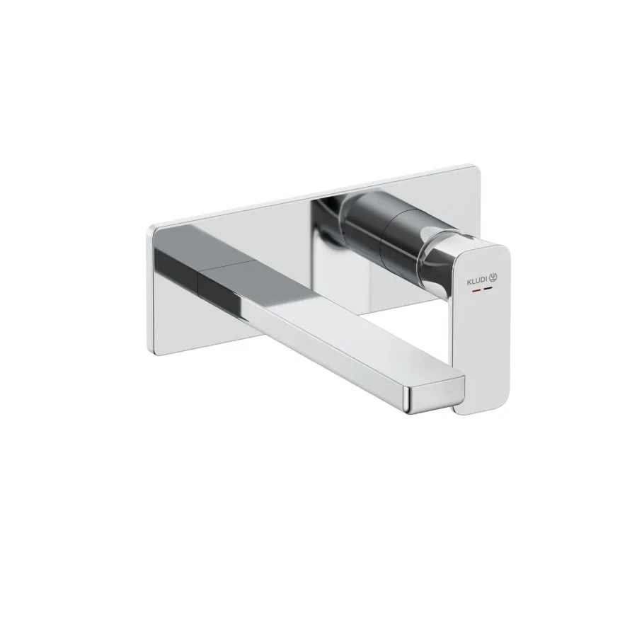 gizli iki delikli duvara monte lavabo bataryası