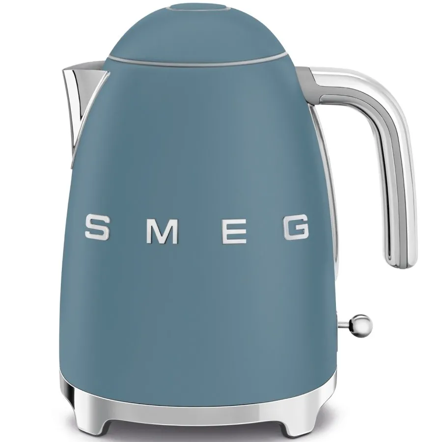  Smeg KLF03SBMEU Su Isıtıcı/Kettle Mat Storm Blue (Fırtına Mavi)