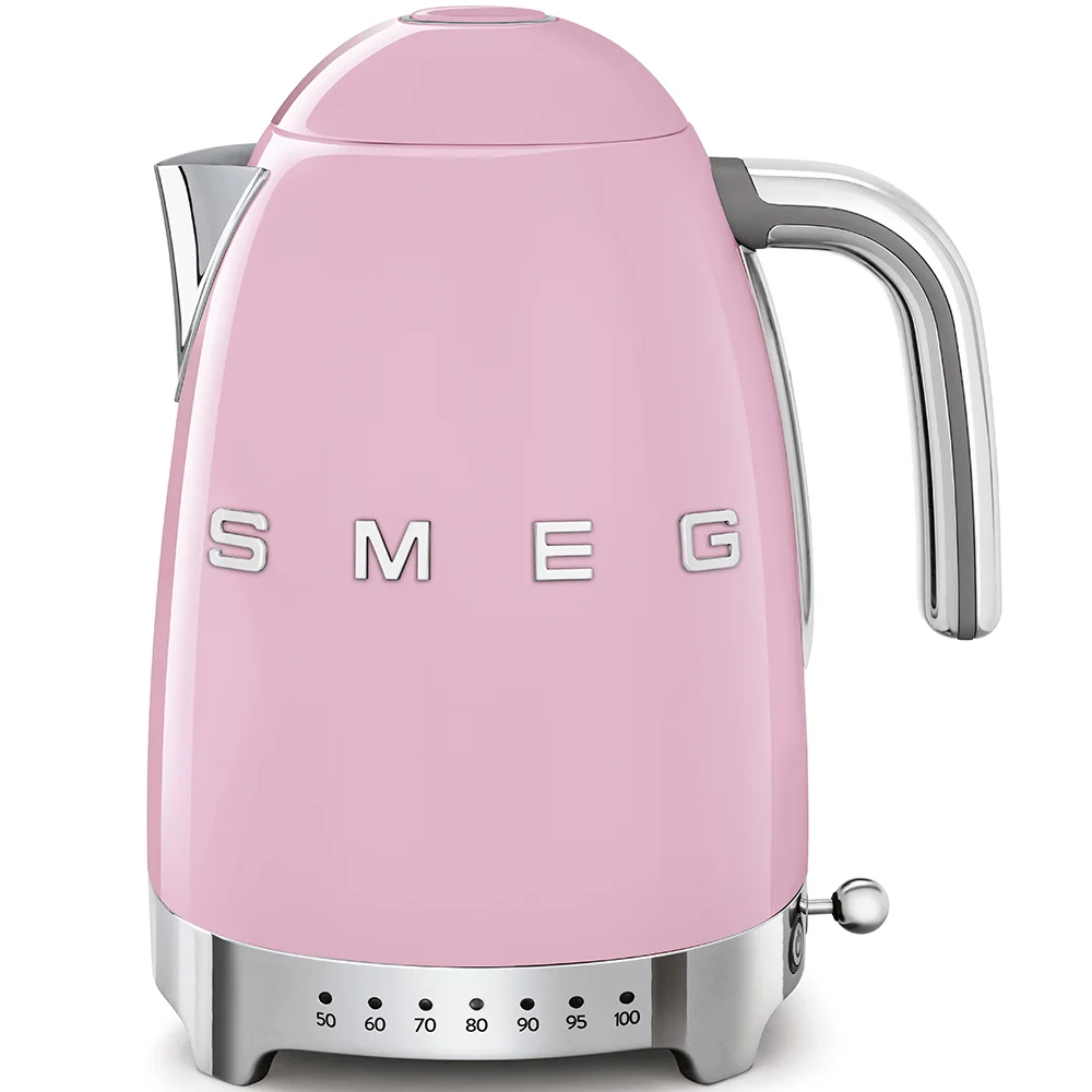 Smeg KLF04PKEU Isı Ayarlı Su Isıtıcı/Kettle Pembe
