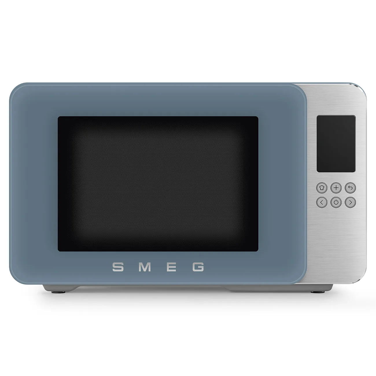 Smeg MOC01SBMEU Retro Solo Izgaralı Mikrodalga Mat Storm Blue