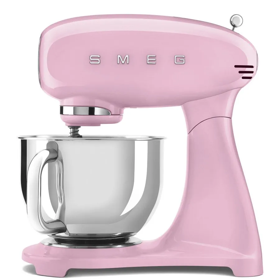 Smeg SMF03PKEU Hamur Karıştırma Komple Pembe Gövde