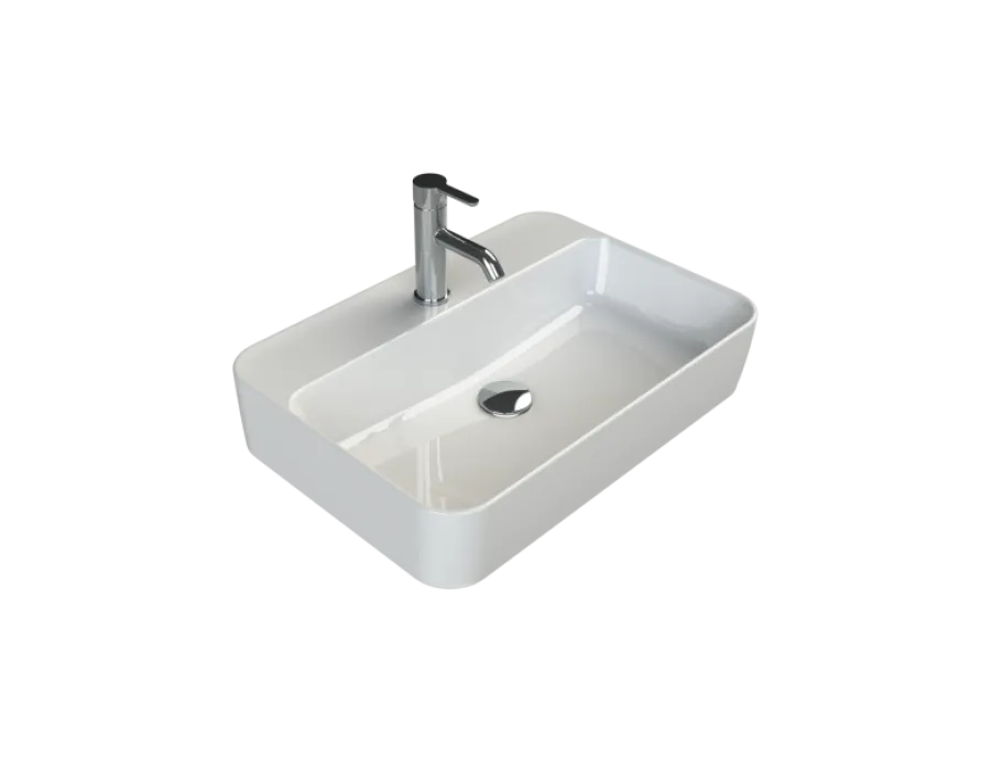 Tezgah Üstü Lavabo, Hera, 60x42 cm
