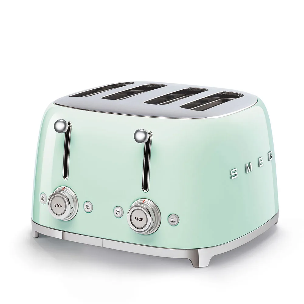  Smeg TSF03PGEU 4 X 1 Dilim Ekmek Kızartma Pastel Yeşil