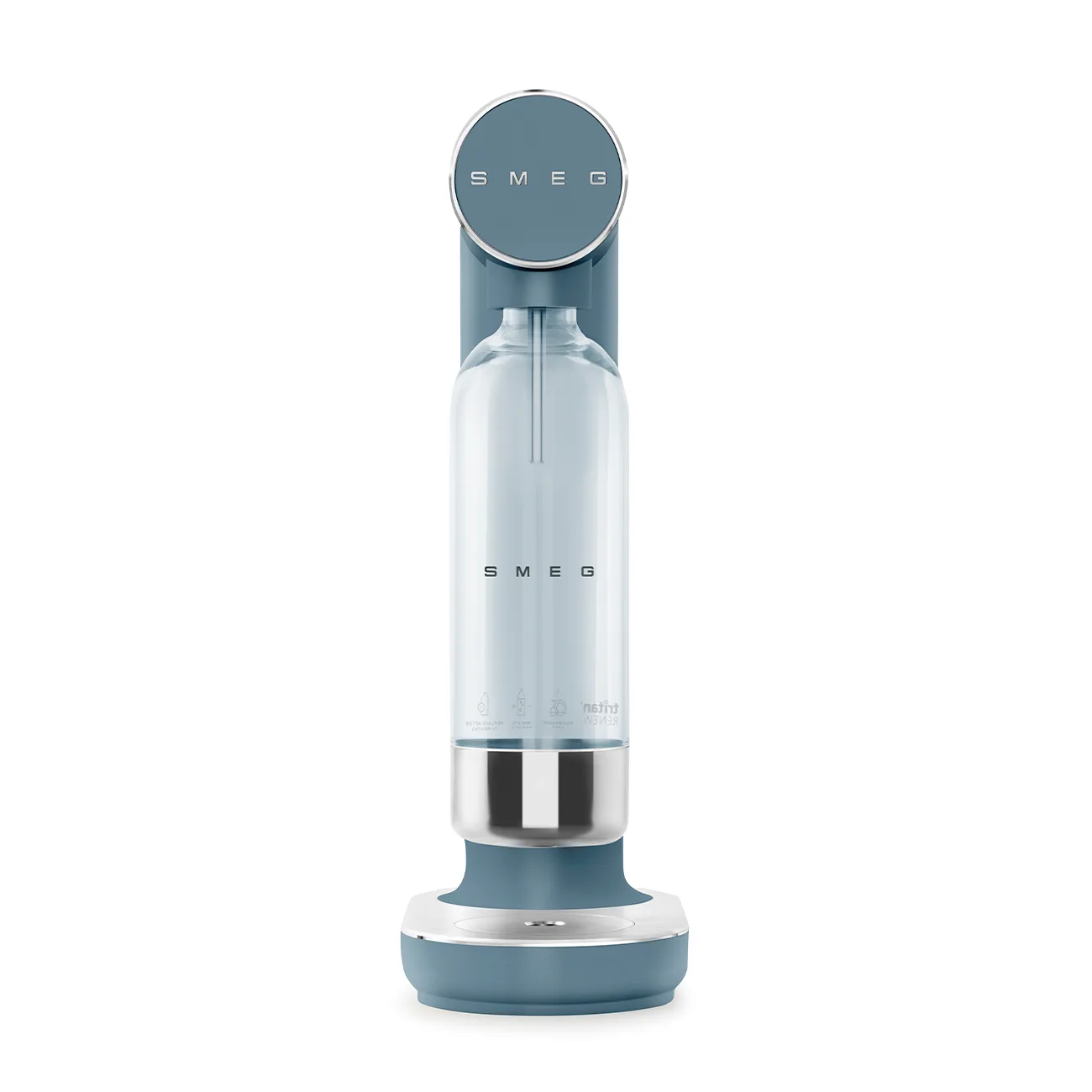 Smeg SKC01SBM Soda Maker (Soda Makinesi) Mat Storm Blue