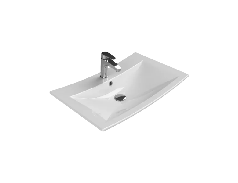 Tezgah Üstü Lavabo, Bella, 70x45 cm