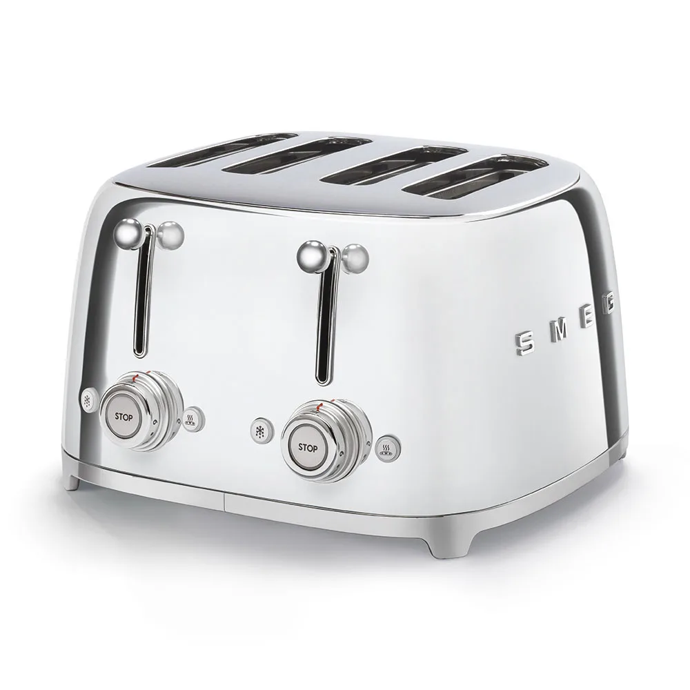 Smeg TSF03SSEU 4 X 1 Dilim Ekmek Kızartma Çelik